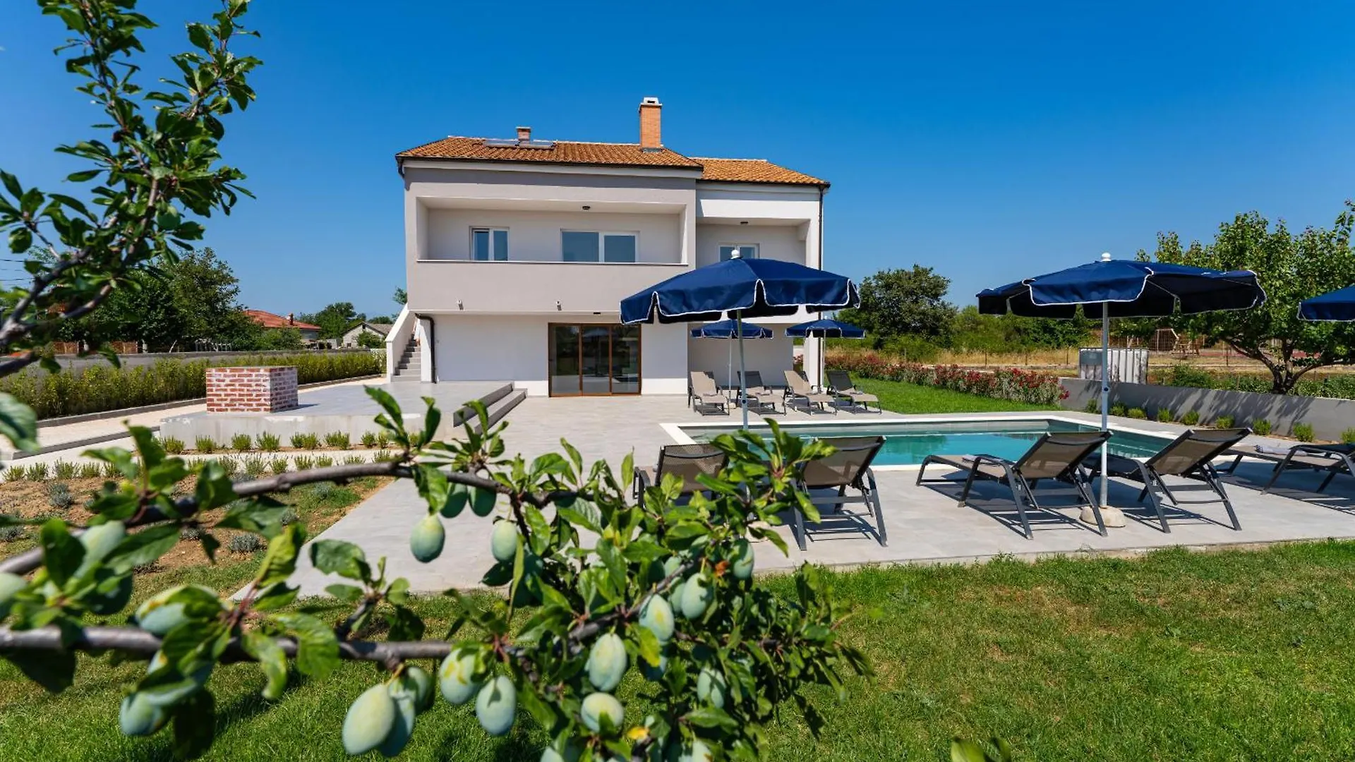 My Dalmatia - Villa Campi Dalmatia With Private Heated Pool And Sauna Galovac クロアチア